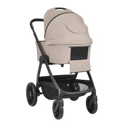 Комбинирана количка 3в1 с кош за новородено Modena Beige 2027 - 31001010280 - view 14
                  