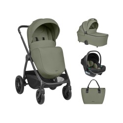 Комбинирана количка 3в1 с кош за новородено Modena Army Green 2027 - 31001010282 - view 1
                  