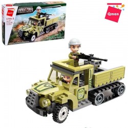 QMAN CONSTRUCTOR - VEHICUL MILITAR CU CANON - Q1731-4 - Q1731-4 - view 1