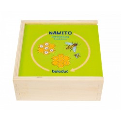 Дървена логическа игра с пъзел, Beleduc, Nawito, Развитие, 30 части - BEL11570 - view 1