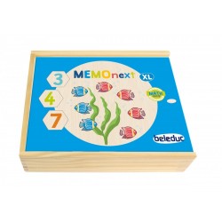 Дървена настолна игра, Beleduc, Игра за памет, Природа, 42 части - BEL22616 - view 1