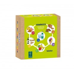 Дървена логическа игра с пъзел Beleduc Humanico, Хранене, 27 части - BEL11554 - view 6
                  
