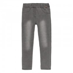 JEGGING BLANCI LUNGI BOBOLI PENTRU FETE - 490014-GRI - 490014-GREY - view 1