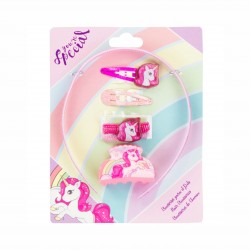 SET ACCESORII PĂR UNICORN PENTRU FETE - KL10213 - KL10213 - view 1