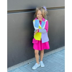 ROCHIE FORMALA CU MANECA ARCOBALENO PENTRU BEBE - IO1063 - IO1063 - view 1